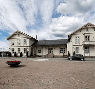 Utvendig av Flextooth tannklinikk i Kongsvinger på Fjellgata 4